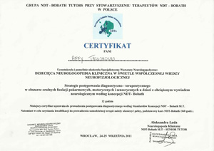 certyfikat