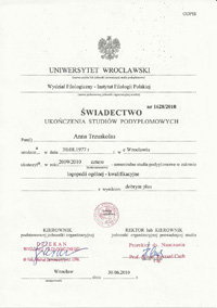 swiadectwo